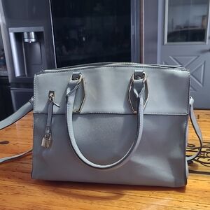 C Sophisticated Gray Satchel